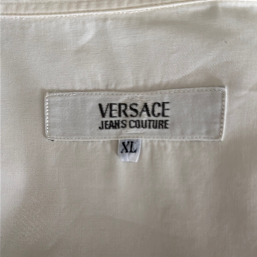 Versace Jeans Couture Cream Shirt XL
